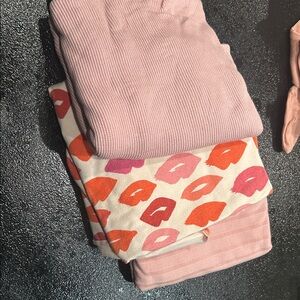 Pack of 4 baby girl swaddle blankets